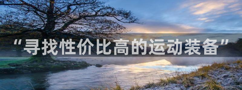 球王会体育官网下载平台假的吗是真的吗:“寻找性价比高的运动装